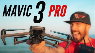 DJI MAVIC 3 PRO Prueba completa y REVIEW ¿El mejor dron plegable [upl. by Nanaek]