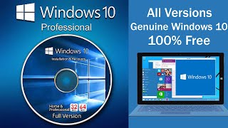 how to download Genuine windows 10 for 100 free full version in 2019 [upl. by Otter]