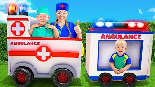 Швидка допомога на колесах🚑 Дитячі історії з Олівером і мамою [upl. by Mannuela]