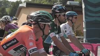 TirrenoAdriatico EOLO 2020  Stage 7 Start [upl. by Ruhtracm]