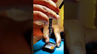 Smart watch battery 🔋 replacement 💲⚒️shortsfeed shortsyoutube shorts [upl. by Tica]