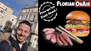 Un FAST FOOD BURGERBOUCHERIE qui se développe   Food Tour Poitiers VLOG 755 [upl. by Aerdnad]