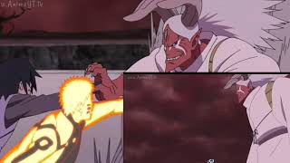 Naruto Sasuke and Boruto vs Momoshiki  Full Fight 1080p [upl. by Cynthea]