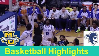 7 Marquette vs Seton Hall Basketball Game Highlights Jan 6 2024 [upl. by Ramak]