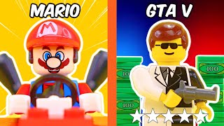 POPULAR VIDEO GAMES in LEGO [upl. by Orlando]