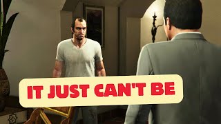 GTA 5MICHAEL AND TREVOR MEET FOR THE FIRST TIME in 4K [upl. by Ilsel]