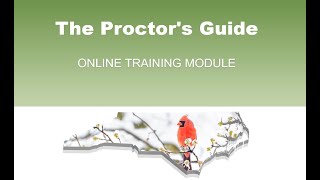 Proctors Guide Online Training 2020 [upl. by Oringas889]