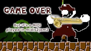 Game Over But Its A MIDI FNF MIDI [upl. by Traci728]