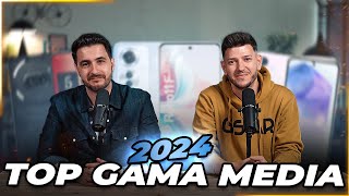 Los MEJORES GAMA MEDIA de 2024 TOP móviles [upl. by Suirtimed580]