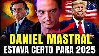 URGENTE  DANIEL MASTRAL AVISOU QUE TRUMP IRIA VOLTAR EM 2025 E NINGUÉM OUVIU [upl. by Ennej]