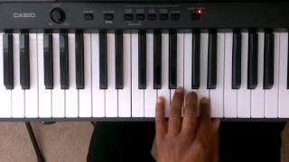 quotEquot Minor Scale On Piano  Piano Scale Lessons Right and Left hand [upl. by Laszlo954]