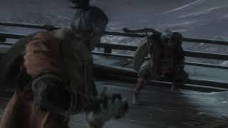 Sekiro Shadows Die Twice Genichiro Ashina Boss Deflection Mikiri Counter and Lighting Reversal [upl. by Yelrak]