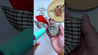 Parzinho de Laço Babadinho Iniciantes comofazerlacos pap diy laco laço papdelacos lacosdiy [upl. by Alyehs]