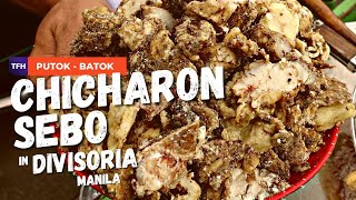 Kabahan Ka Na SEBO CHICHARON ng Divisoria Manila  The Ultimate PutokBatok  Tours From Home [upl. by Alcus]