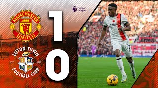 Manchester United 10 Luton  Premier League Highlights [upl. by Auqinot]