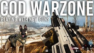 Call of Duty Warzone new guns tryouts [upl. by Burdelle]