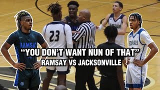 Jalen Jones and Kerrington Kiel Combine for 44 Points in heated game against 4a Champs Jacksonville [upl. by Atterehs]