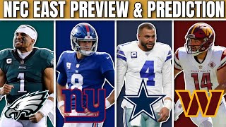 NFC East 2023 Preview amp Standings Predictions [upl. by Acimak]