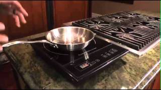 INDUCTION COOKTOP 1600 WATT TOUCHSCREEN CONTROL BergHOFF 1810027 90 [upl. by Ibed]