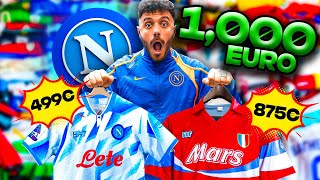 🤑 HO SPESO 1000 EURO per MAGLIE del NAPOLI 💙 [upl. by Sigfried]