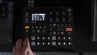 Elektron Digitakt II  2 factory patterns no talking [upl. by Yseulta731]