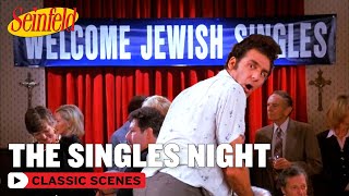 Kramer Runs A Jewish Singles Night  The Fatigues  Seinfeld [upl. by Nommad]