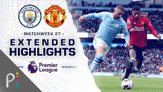 Manchester City v Manchester United  PREMIER LEAGUE HIGHLIGHTS  332024  NBC Sports [upl. by Rolo]