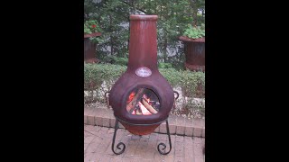 How to light your Aussie Heatwave Chiminea and be virtually smoke free [upl. by Ellga]