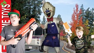 Ice Scream Man Horror Game Comes to Life for the Sneak Attack Squad [upl. by Anthea480]