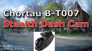 Chortau BT007 stealth budget dash cam FHD 1080 with parking mode unboxing installation and review [upl. by Anica]