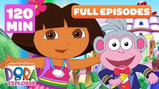 Dora FULL EPISODES Marathon ➡️  3 Full Episodes  2 Hours  Dora the Explorer [upl. by Anigue]