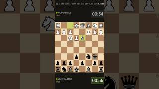 12 move checkmatebenoni defenseold benonidamianos bishop matechessted [upl. by Emmy]