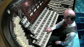 Organist Monte Maxwell plays the MidmerLosh organ at Boardwalk Hall [upl. by Annehcu]