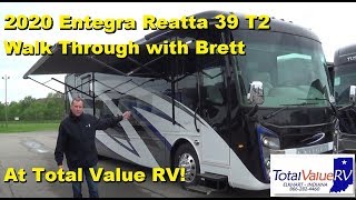 2020 Entegra Reatta 39T2 Walk thru With Brett [upl. by Hoashis]