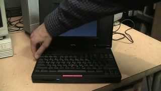 1994 IBM ThinkPad 360C laptop [upl. by Helga]