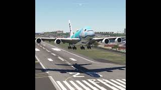 Emergency Plane takeoff A380 shorts [upl. by Pinto]