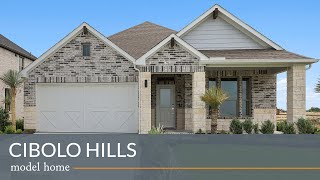 Cibolo Hills Model Home  Oscar Floor Plan  Fort Worth TX  Trophy Signature Homes [upl. by Faunie]