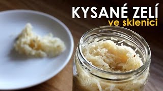 DOMÁCÍ KYSANÉ ZELÍ  recept [upl. by Atilrak574]