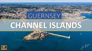 Guernsey  Channel Islands 2022  4K Drone [upl. by Brie677]