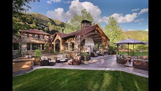 Exceptional Gated Estate in Aspen Colorado  Sothebys International Realty [upl. by Ycak238]