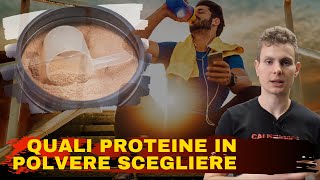 Come scegliere le proteine in polvere qualità e marche migliori  Cristian Moletto [upl. by Mandelbaum]