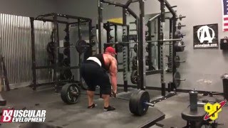 Dallas McCarvers 9 Week Out Back Workout [upl. by Aicemaj409]