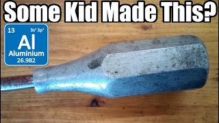 Vintage Aluminum Handle Screwdriver Restoration [upl. by Norita]