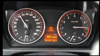 BMW E92 325i Acceleration 0200 kmh [upl. by Ariaet19]