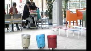 Sociable Trash Box Robot ICD Lab Toyohashi University of Technology JAPAN [upl. by Epillihp]