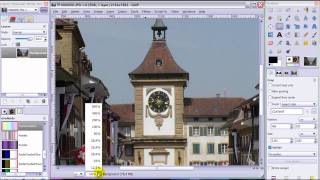 GIMP Basics 4  How to Crop and resize an image [upl. by Attelocin]