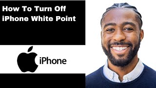 How To Turn Off iPhone White Point [upl. by Birdella]