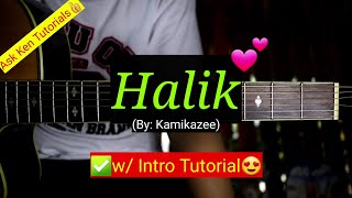 Halik  Kamikazee Super Easy Chords  w Intro Tutorial😍 [upl. by Hannahc926]