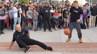 Professor 1v1 vs NBA Executive at Utah Jazz Arena [upl. by Notgnirrab]