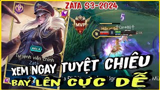 Hướng Dẫn Cách Chơi Zata Đi Mid amp Bảng Ngọc Lên Đồ Zata Mùa Mới Mạnh Nhất Liên Quân  HD GAME 76 [upl. by Wyly]